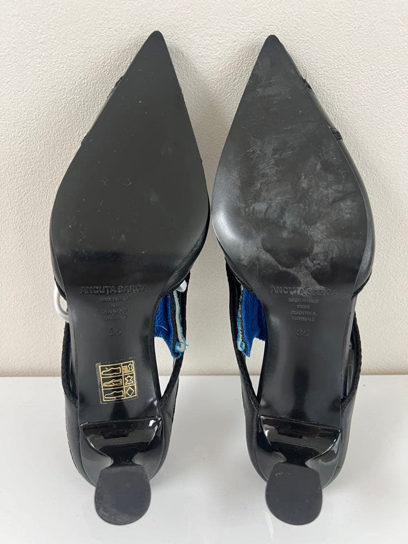 ANCUTA SARCA アンクタサルカ　レザー　サンダル　スニーカーパンプス