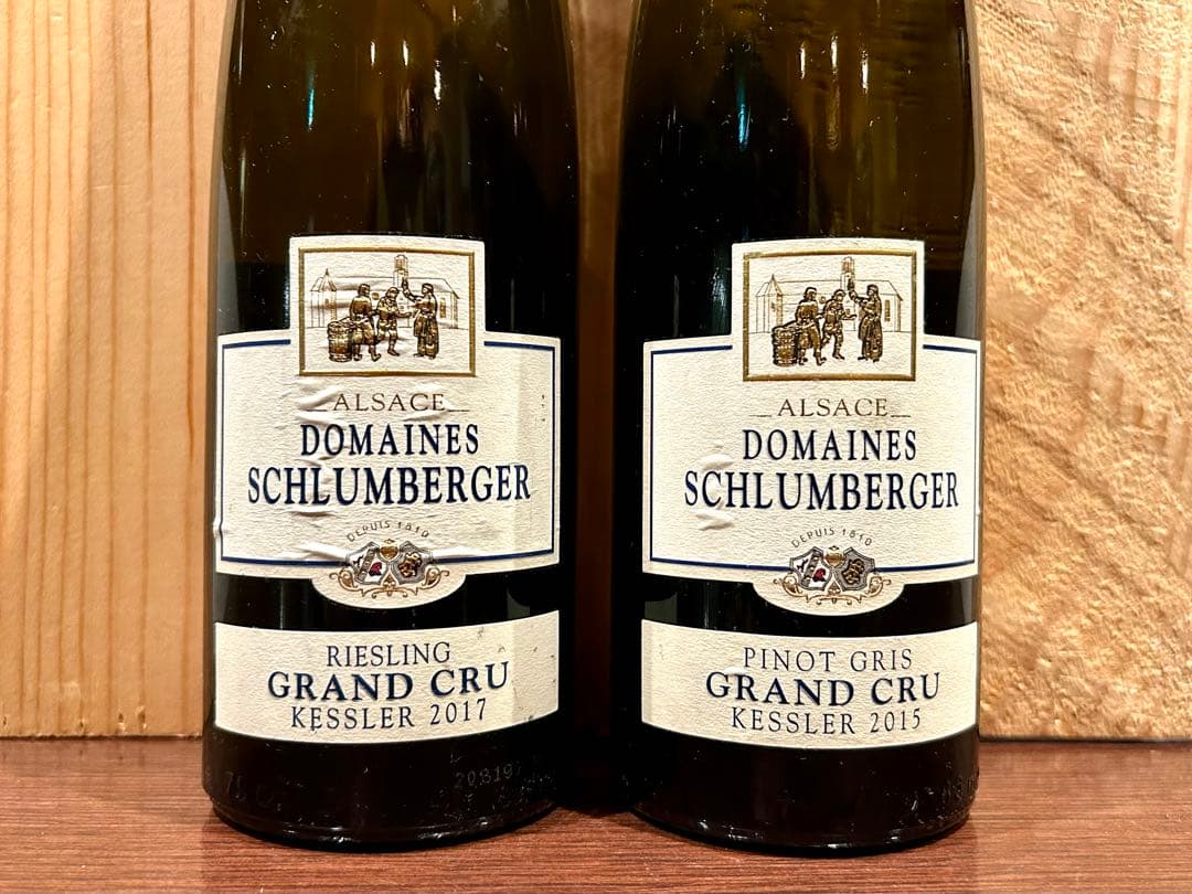 シュルンバジェ リースリング 2017 ピノ・グリ 2015 グラン・クリュ２本