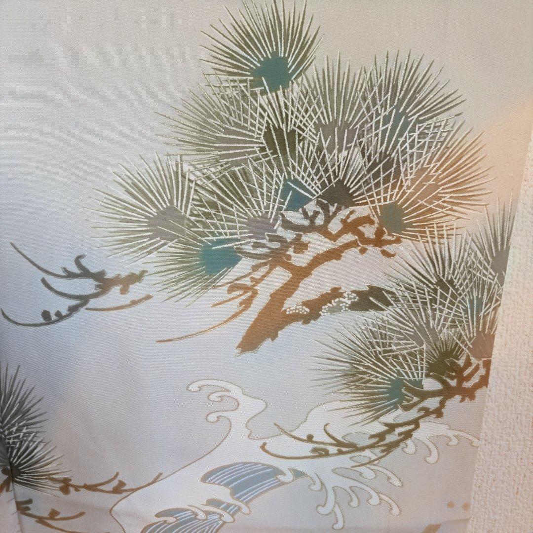 メル96656　No29　正絹　男の子お祝い着物　長襦袢付き　産着　七五三