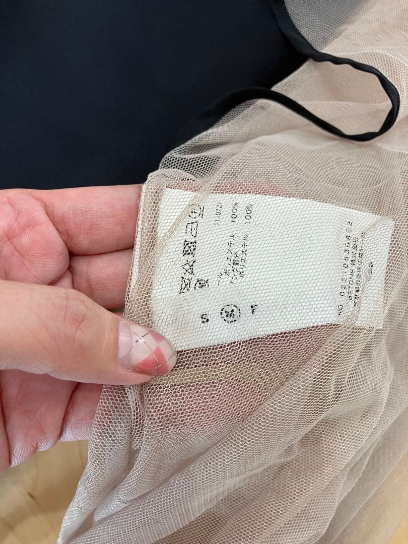 【新品 未使用 タグ付き】MANY WAY AIRY VEIL DRESS M