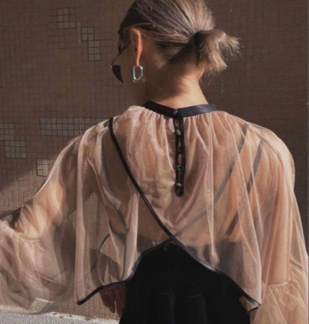 【新品 未使用 タグ付き】MANY WAY AIRY VEIL DRESS M