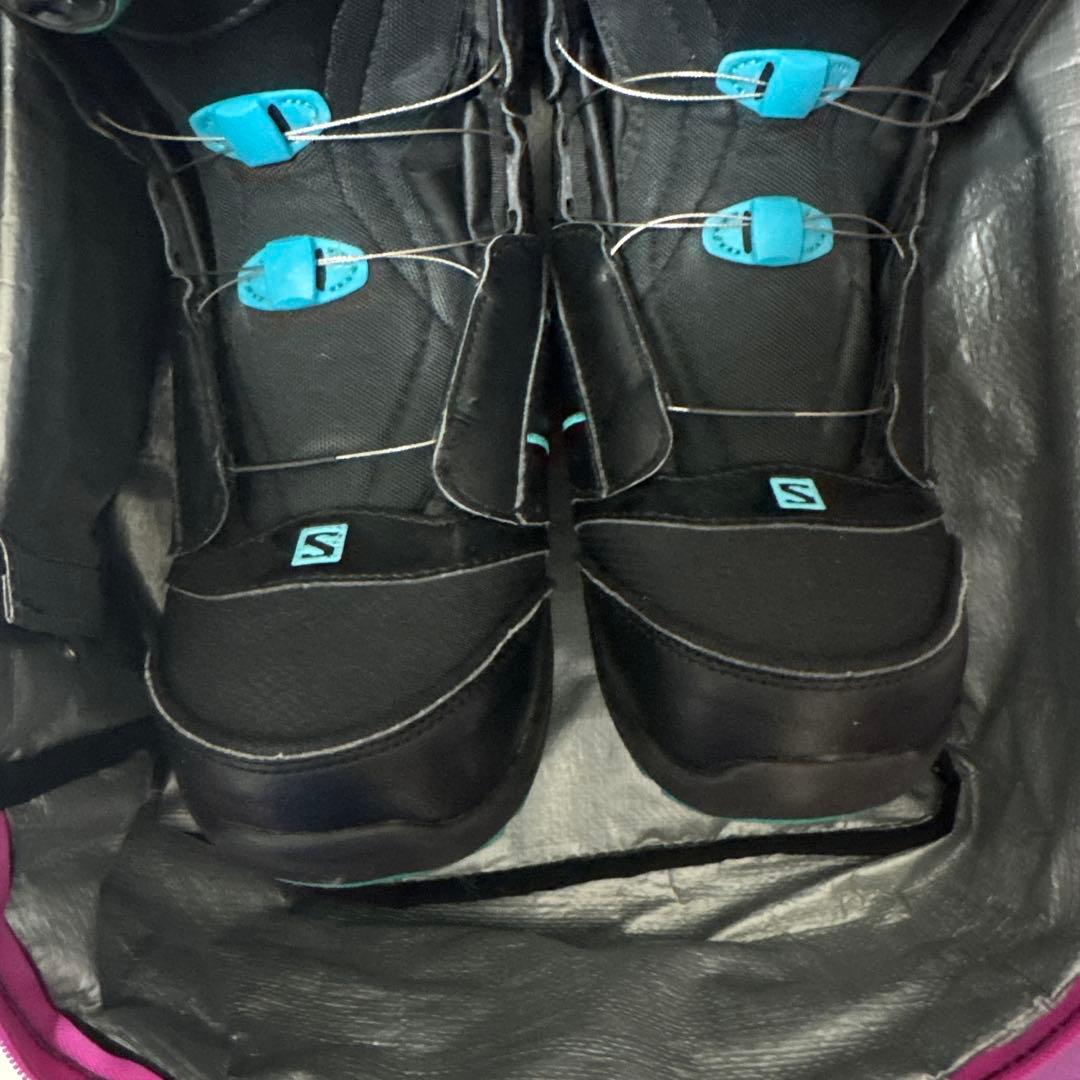 【期間限定割引】Salomon　スノーボードブーツ　24.5cm　レディース