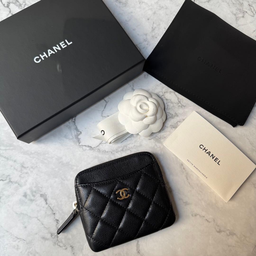 【ちょぴん様】シャネル タイムレスクラシック クラシック ジップ パース