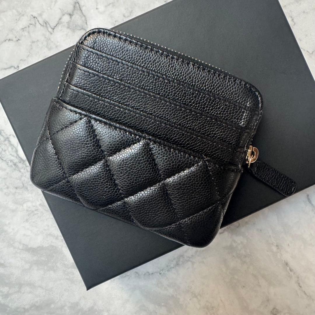 【ちょぴん様】シャネル タイムレスクラシック クラシック ジップ パース