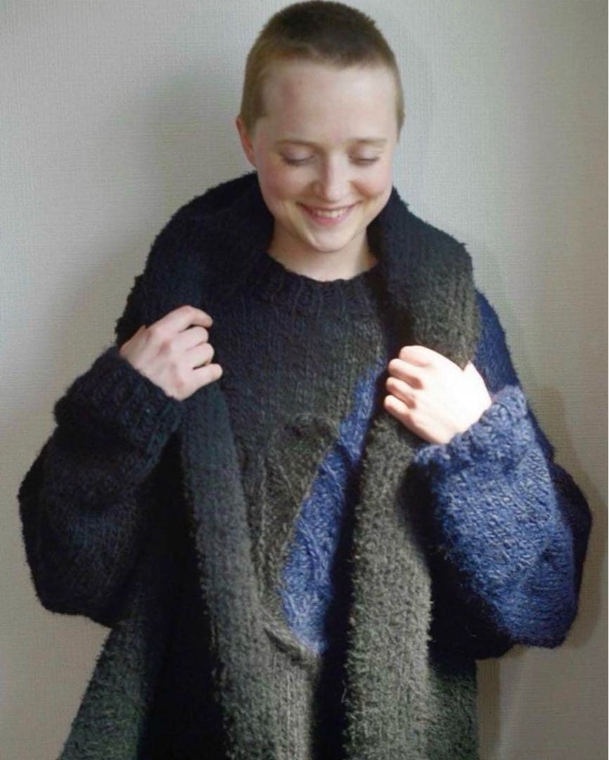 kotagushiken 21AW Hole Balloonニット