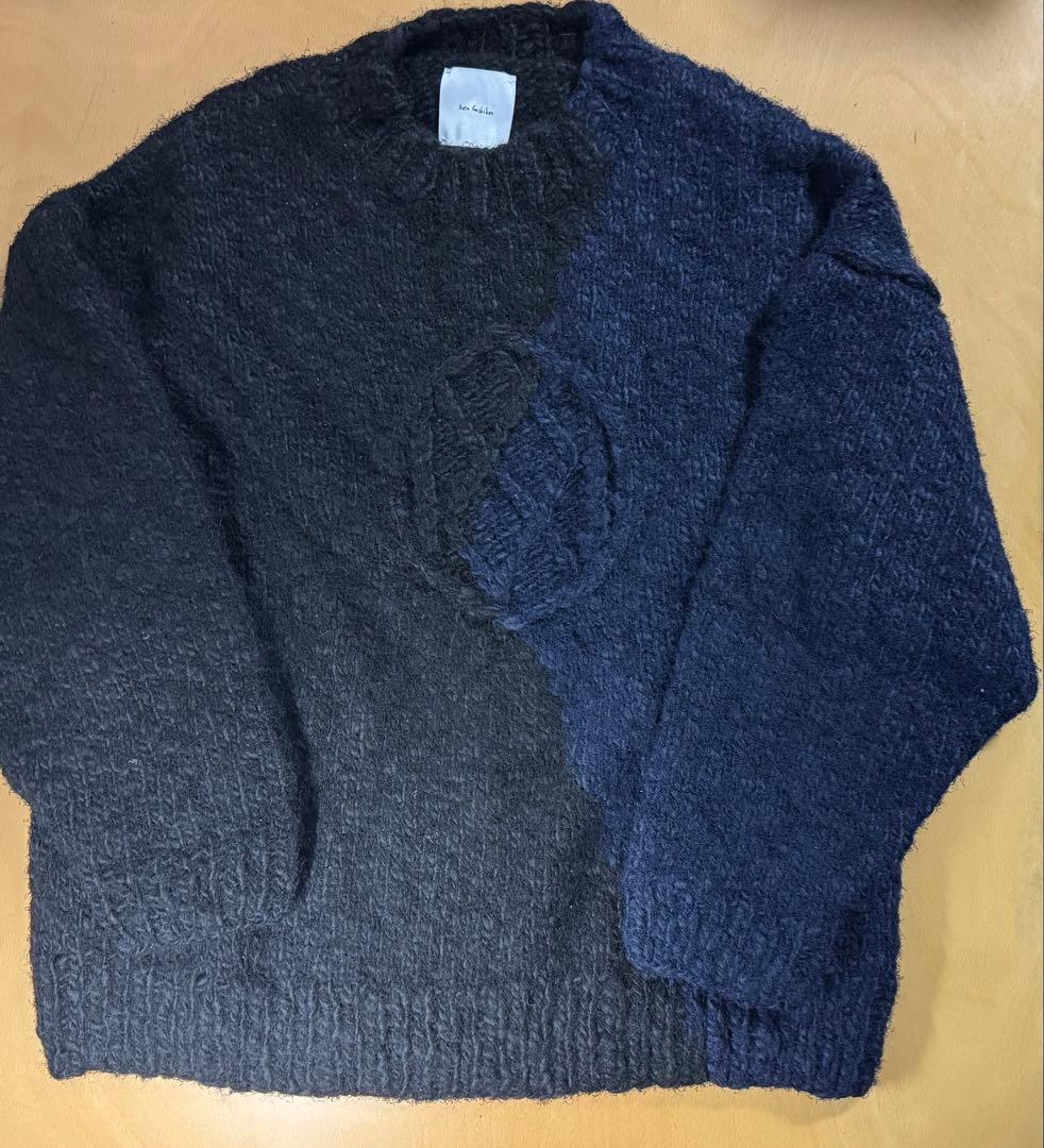 kotagushiken 21AW Hole Balloonニット