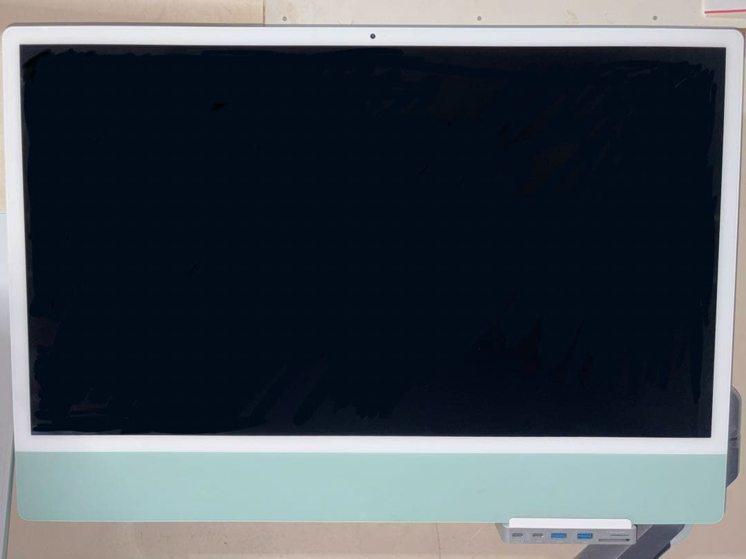 24インチ グリーン VESAマウントアダプタ搭載iMac