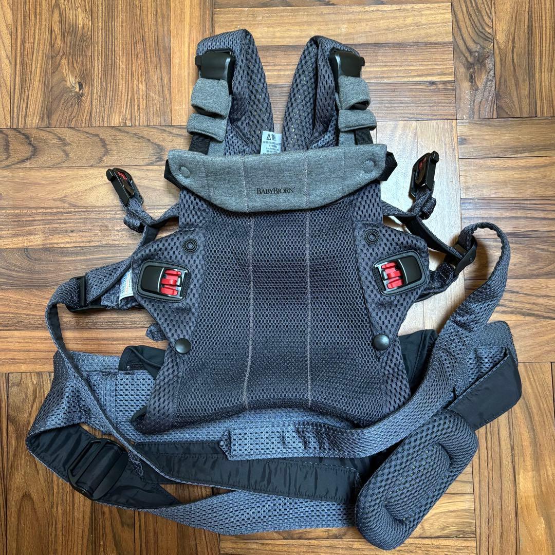 ベビービョルン　ハーモニー　アンスラサイト　抱っこ紐