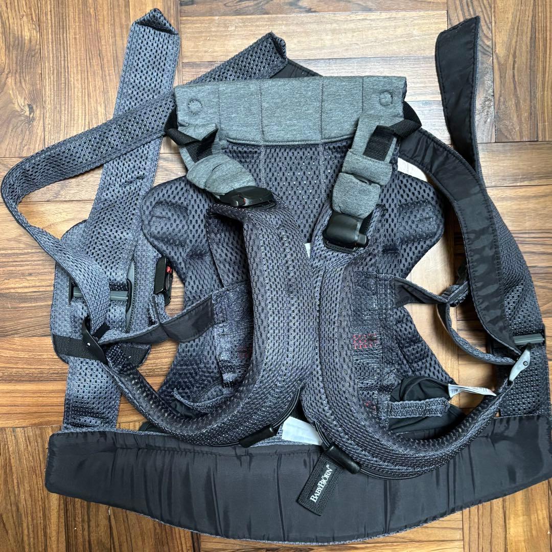 ベビービョルン　ハーモニー　アンスラサイト　抱っこ紐