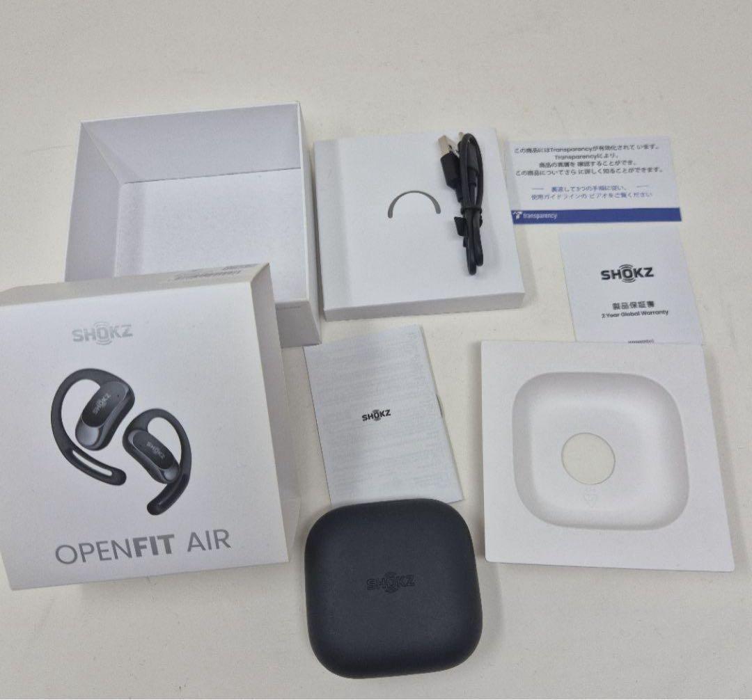 Shokz (ショックス) OpenFit Air ワイヤレスイヤホン