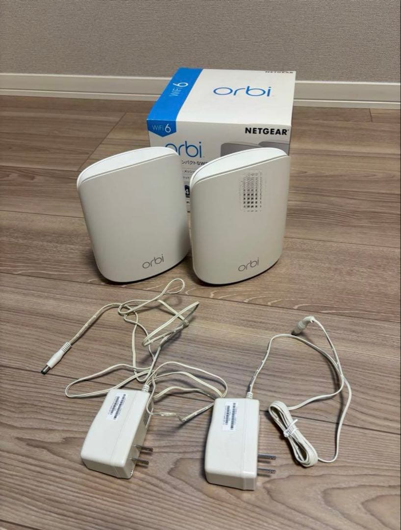 NETGEAR Orbi WiFi 6 ルーター 2台セット