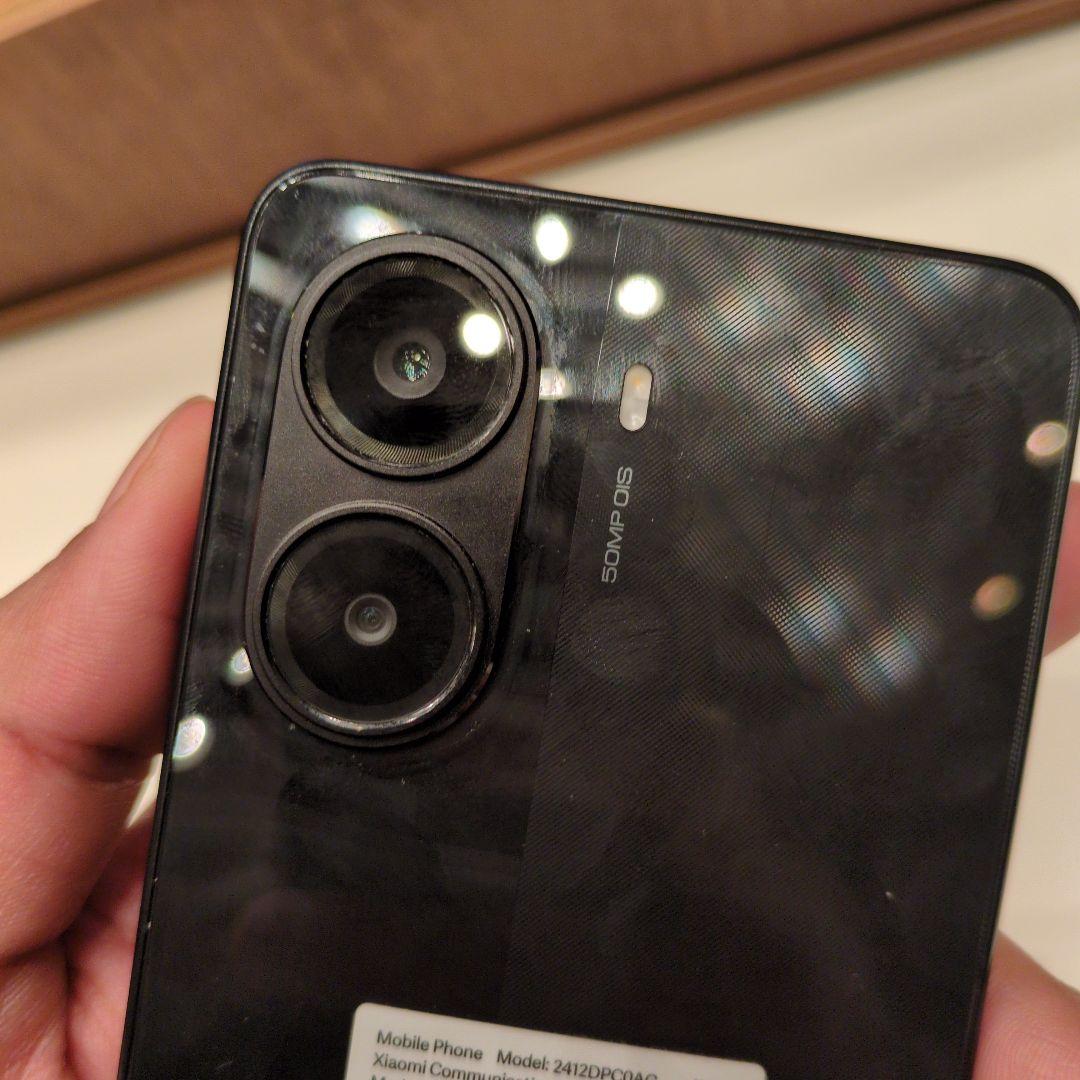 り*こ様 POCO X7Pro 5G ブラック 本体