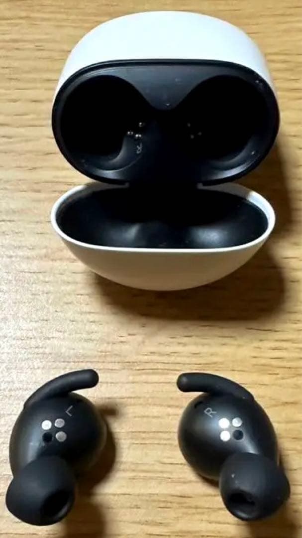 ヘッドホン Google PIXEL BUDS CLEARLY WHITE
