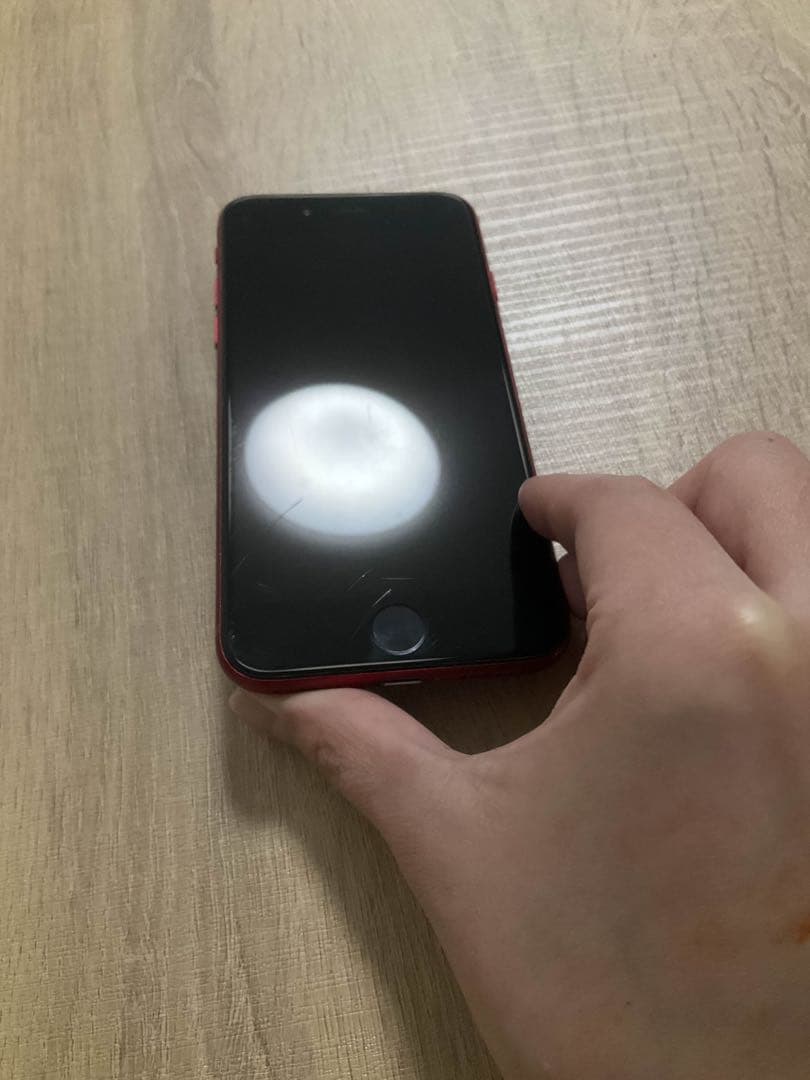 J*o様 Apple iPhone SE 第3世代 レッド 128GB傷あり　箱