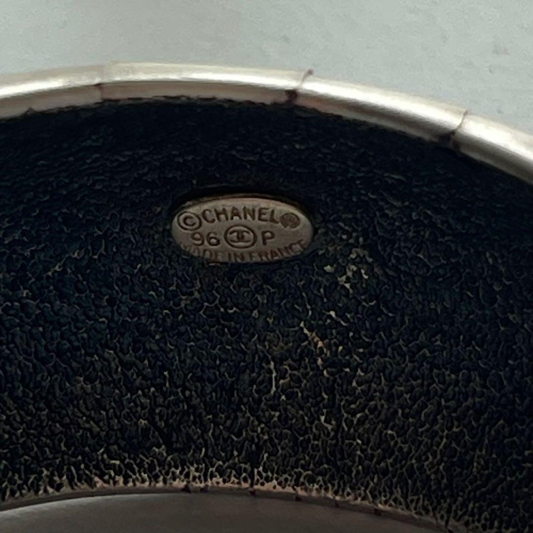 （vintage）CHANEL silver bangle