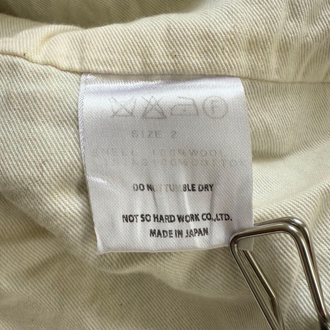 トゥジュー　ウールヘリンボーン　ジャケットコート　ツイード　ベージュ