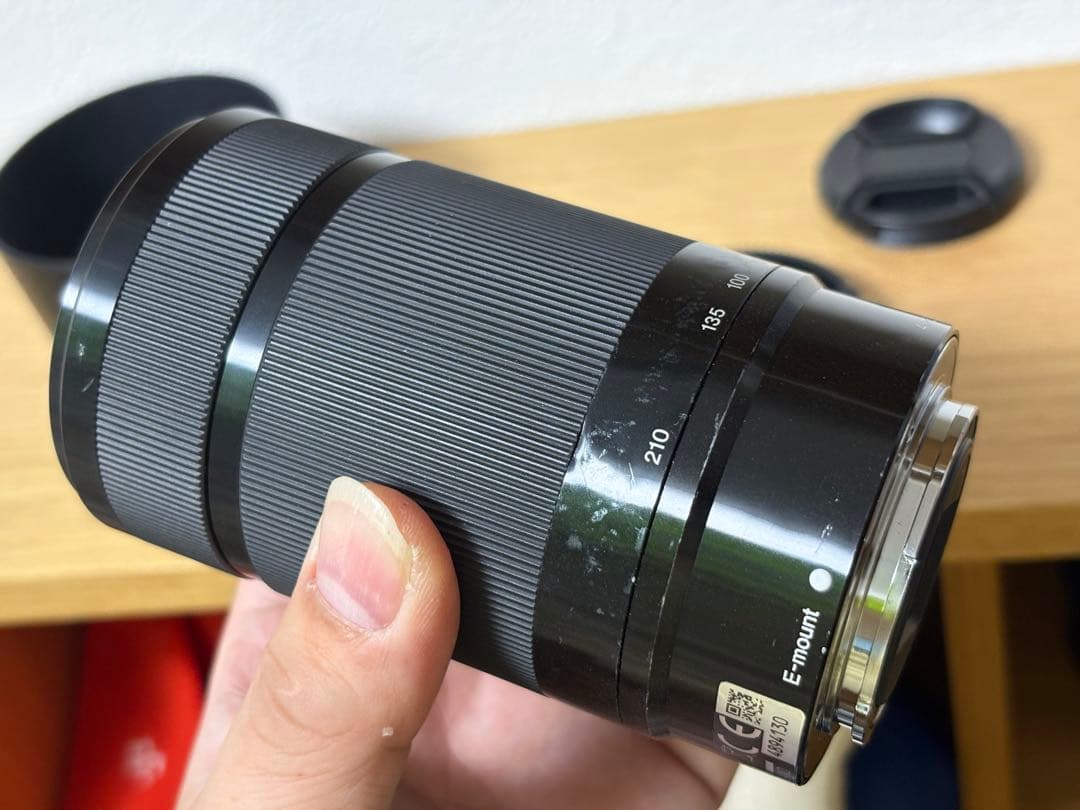 SEL55210 OSS ブラック 黒 レンズ内手振れ補正