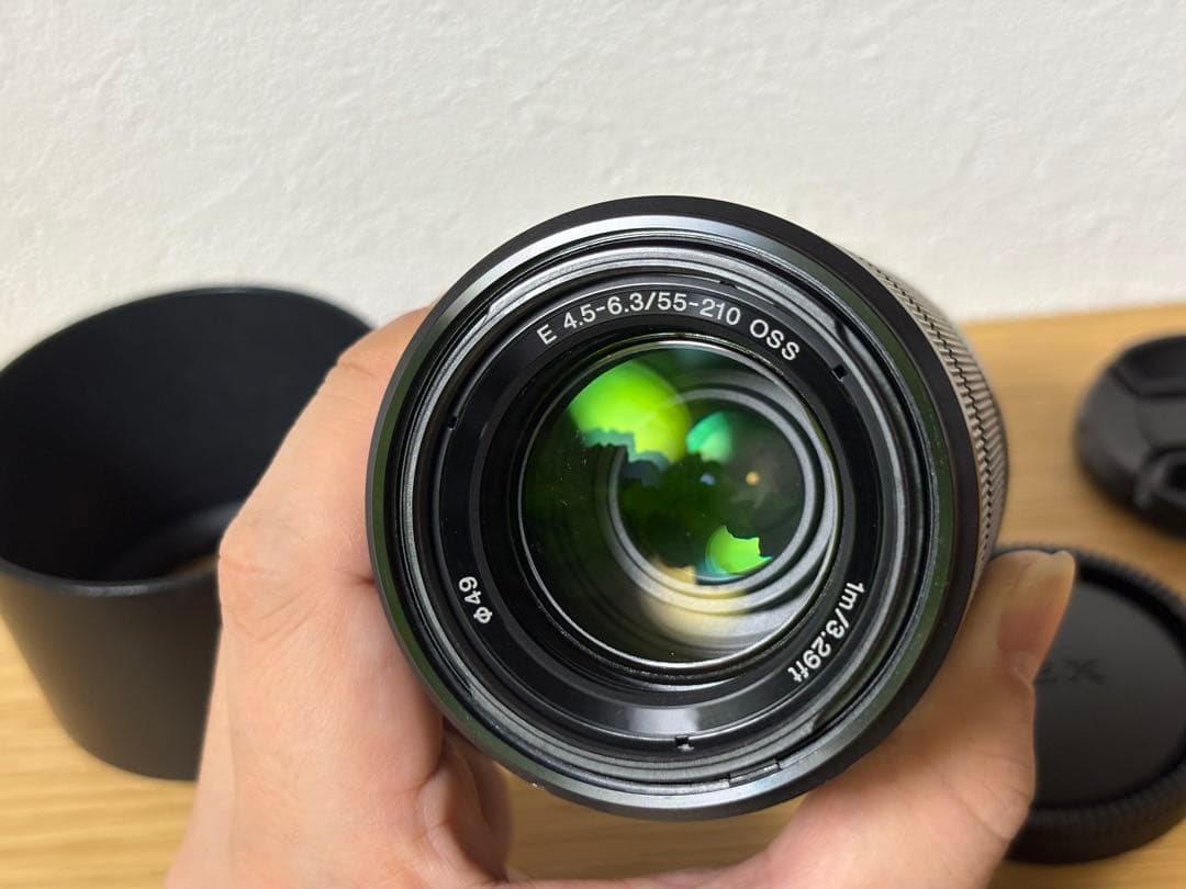 SEL55210 OSS ブラック 黒 レンズ内手振れ補正