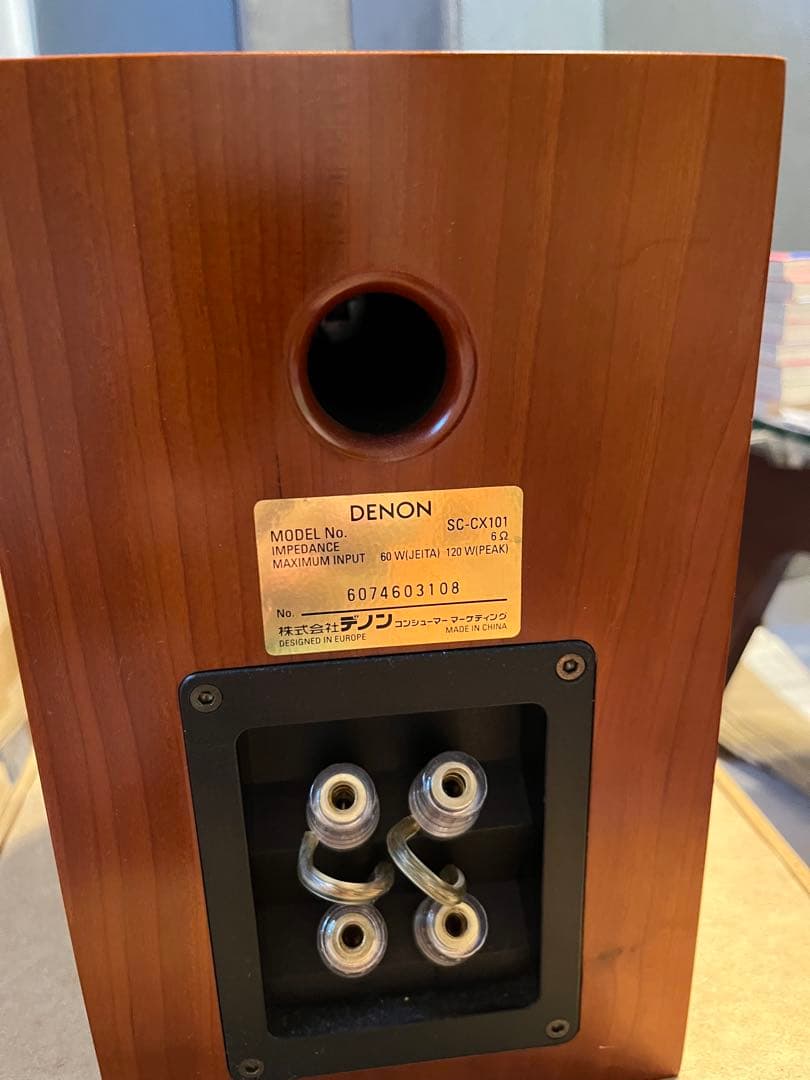 DENON ブックシェルフスピーカー　SC-CX101 ネット無し