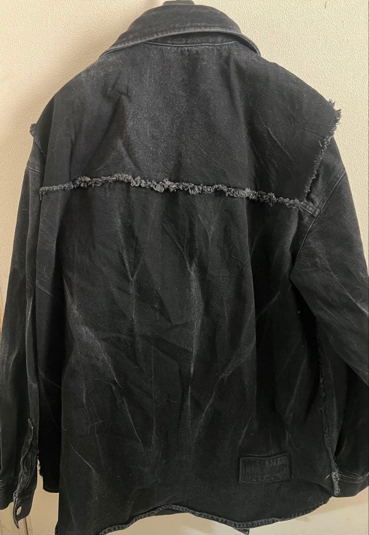 AMBUSH DENIM ブラックデニムジャケット