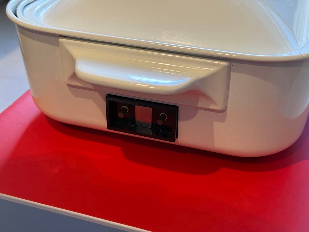 【美品】BRUNO ホットプレート/たこ焼き/鍋 ホワイト