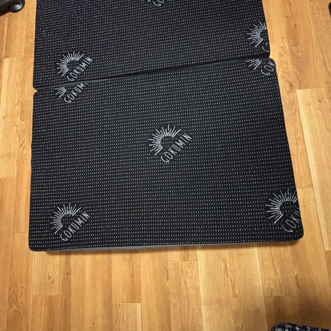 GOKUMIN 三つ折り　シングル　プレミアムグランマットレス　極厚10cm ①