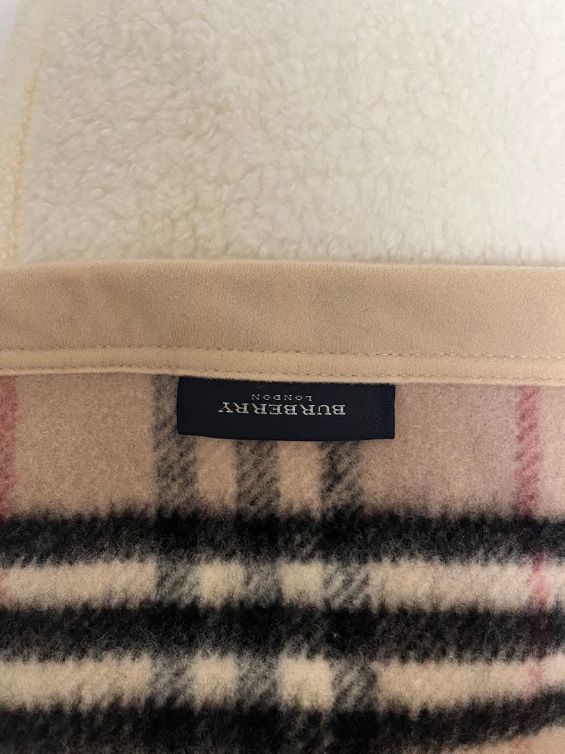 BURBERRY バーバリー ウール毛布