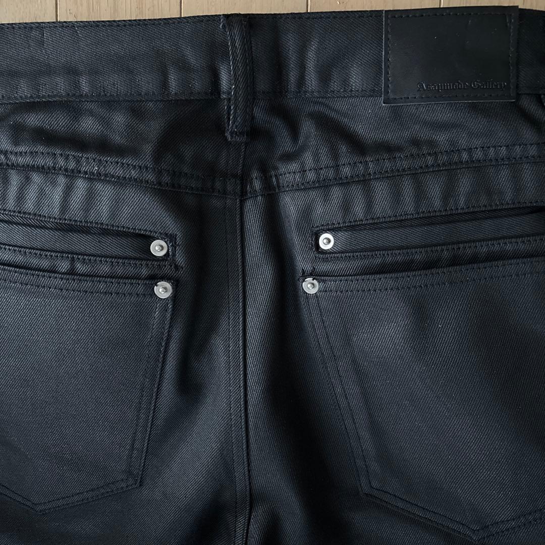 パンツ Asapmode Stacked Oil Coating Pants S