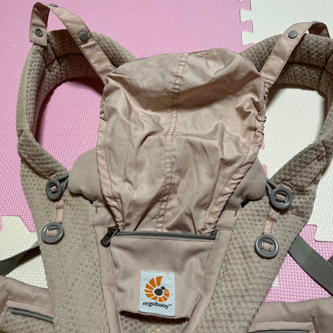 エルゴベビー オムニブリーズ 抱っこ紐 メッシュ　ベビーケープおまけ付き