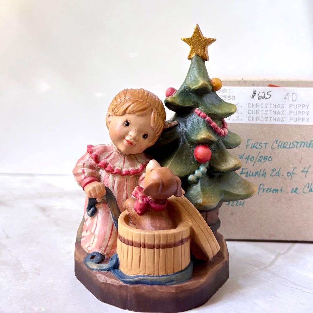 R*E様 ◆オークション◆ アンリ人形　13.5㎝　✰⋆【Christmas P