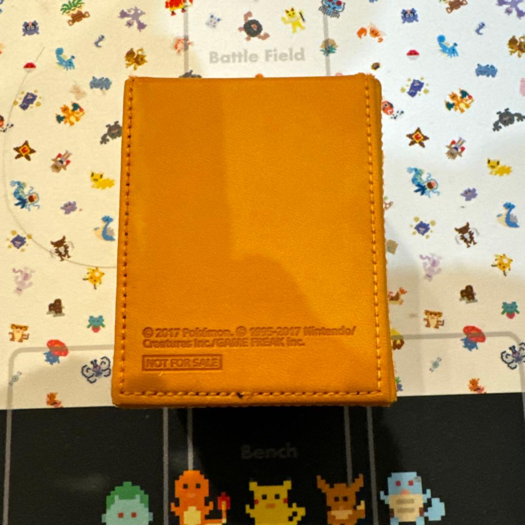 ポケモンカード　デッキケース  エディオン限定レザー風デッキケース