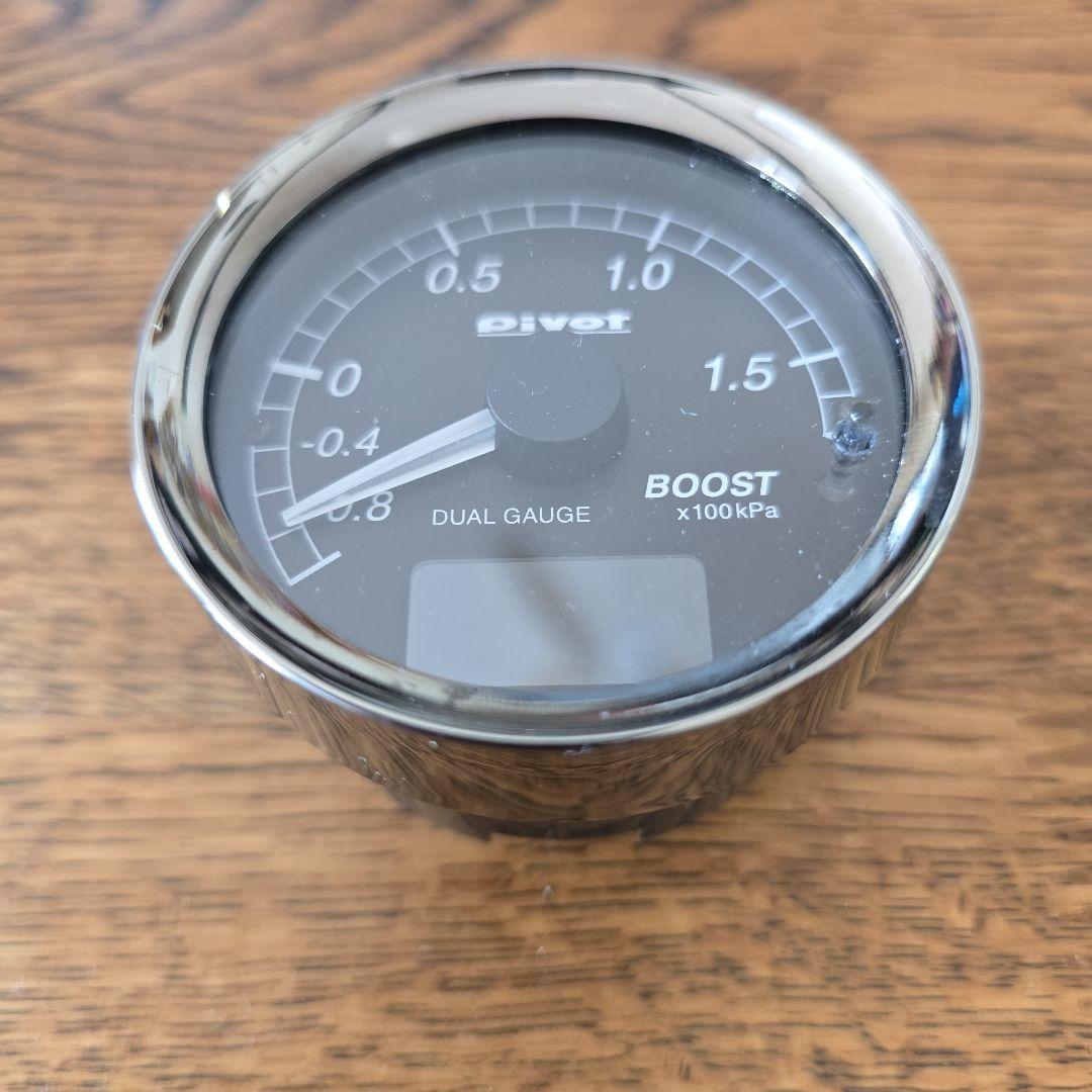 PIVOT DXB-B デュアルゲージ ブースト計