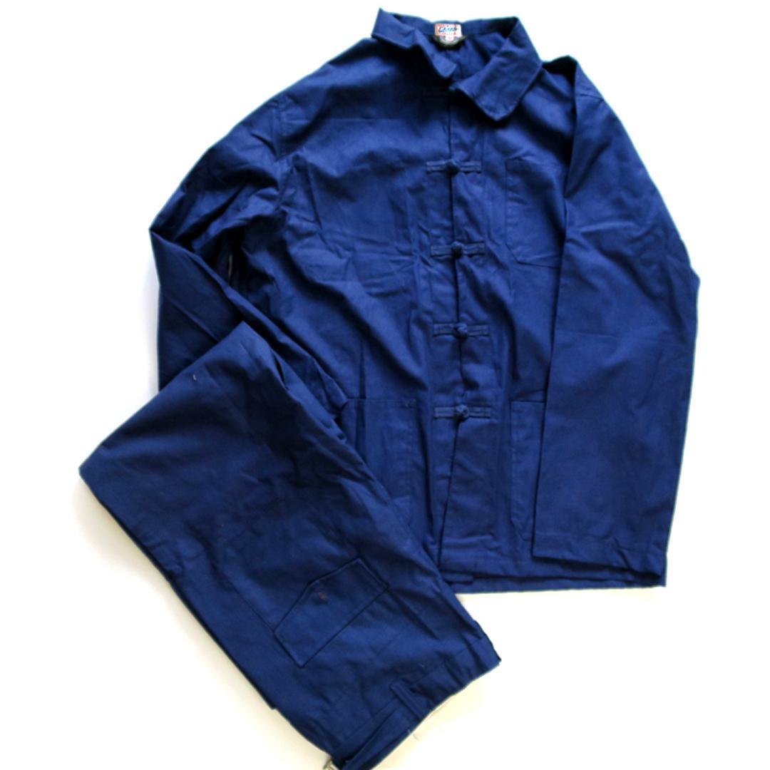 フレンチチャイナセットアップ Lネイビー French China ヴィンテージ