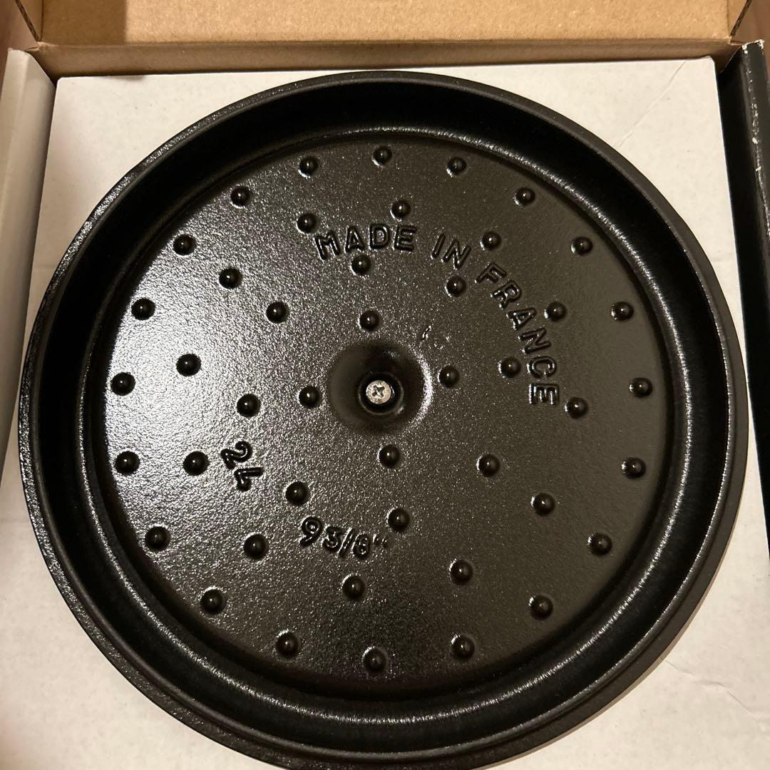 M*)様 ストウブ　ココット　24 ブラック　STAUB