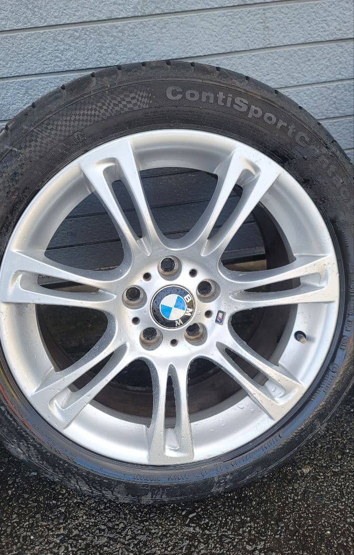  M スポーツ18インチ ホイールセット タイヤ付き5シリーズから取り外し