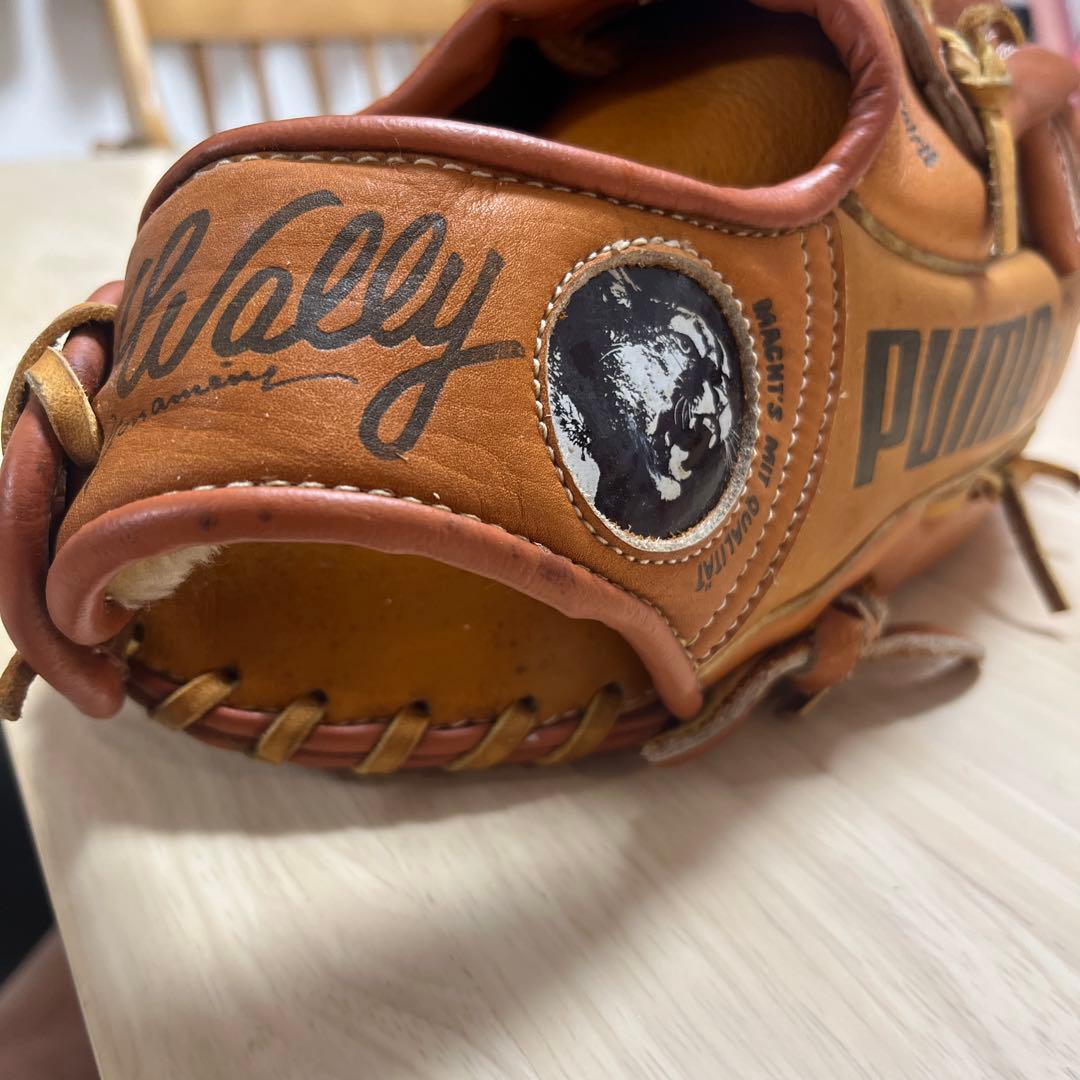 PUMA Wally 軟式グローブ ブラウン野球