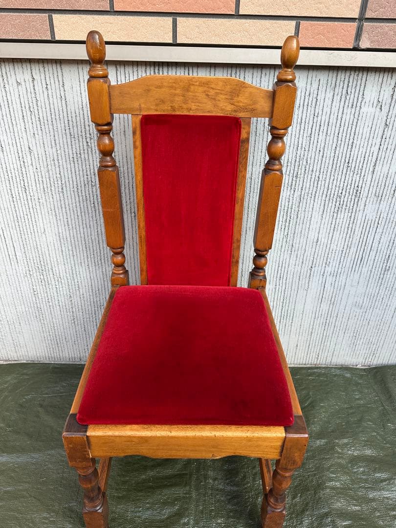 【ダイニングチェア】国産　ハイバックチェア　英国スタイル　ジャパンヴィンテージ◎
