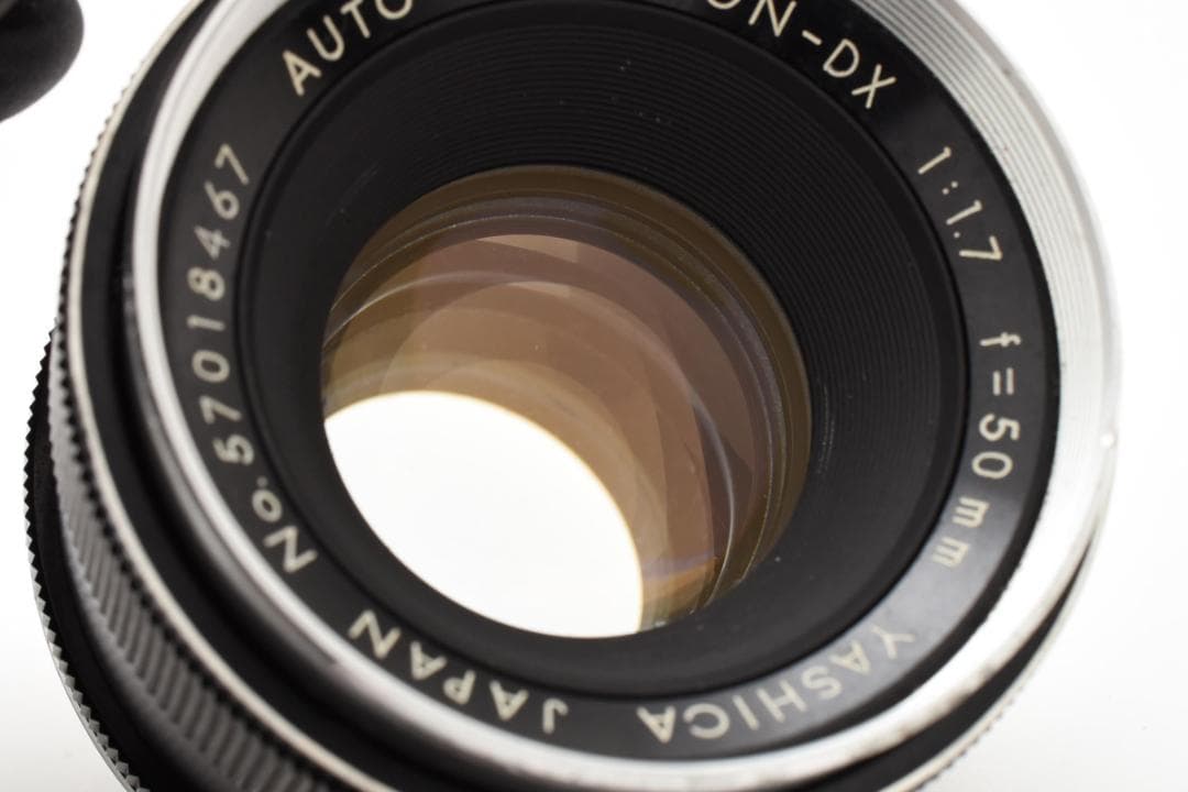 ◎フレア◎ YASHICA YASHINON-DX 50mm F1.7 C051