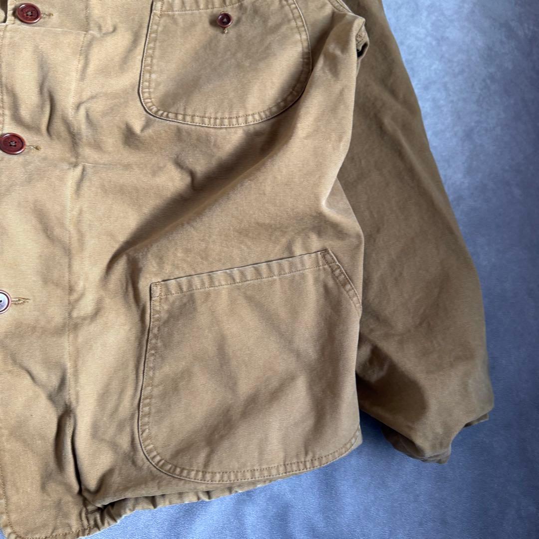 90s double RL ダックジャケット カバーオール 2XL 三つ星タグ