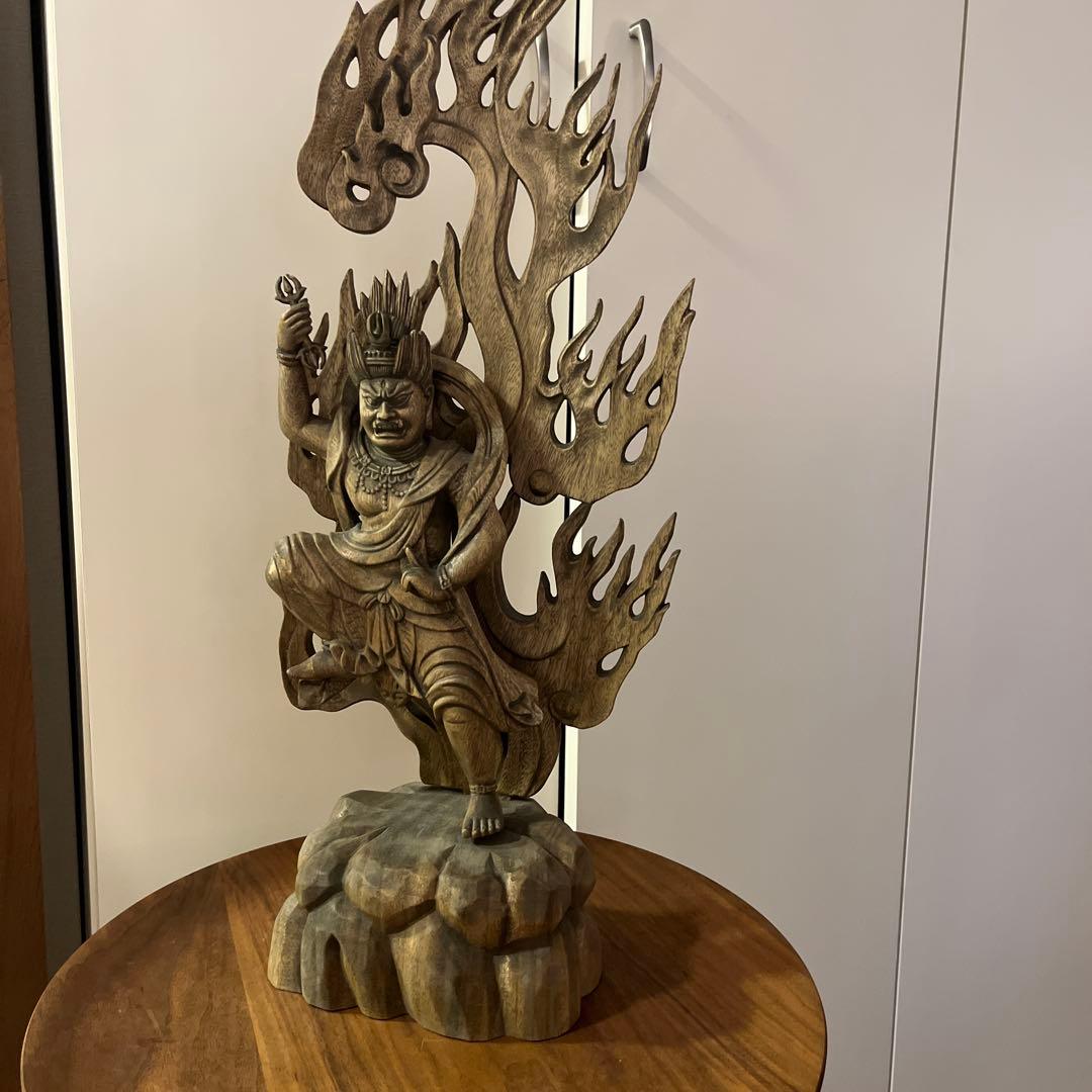 蔵王権現 52cm 井波彫刻