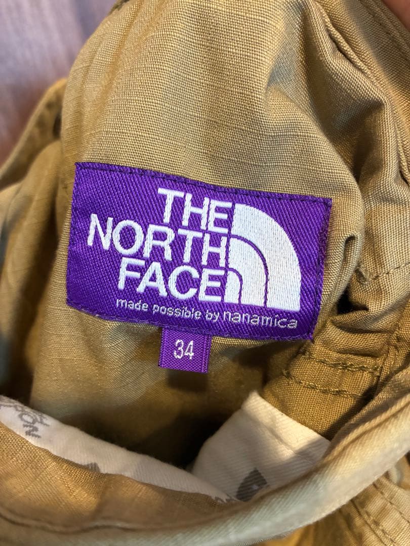 THE NORTH FACE パープルラベル　カーキ チノパン
