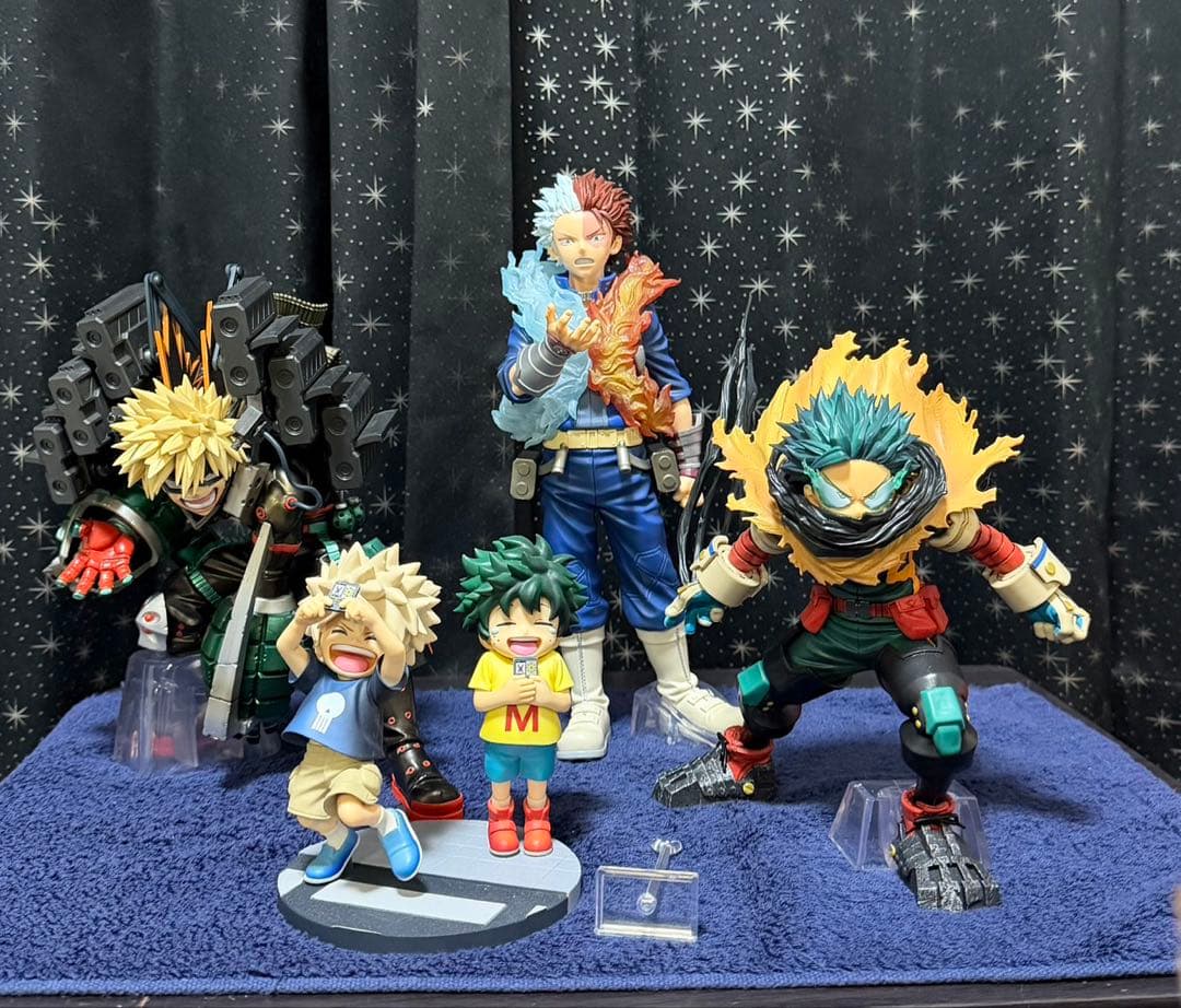 僕のヒーローアカデミア フィギュアセット 爆豪出久ショート