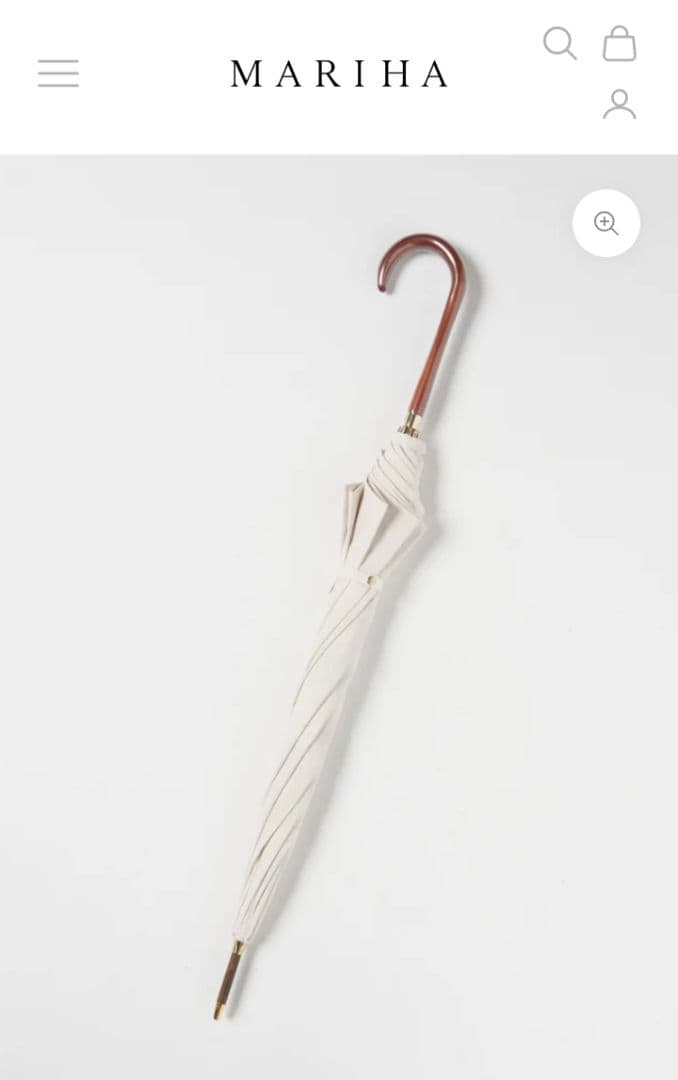 MARIHA 花柄 晴雨兼用長傘
