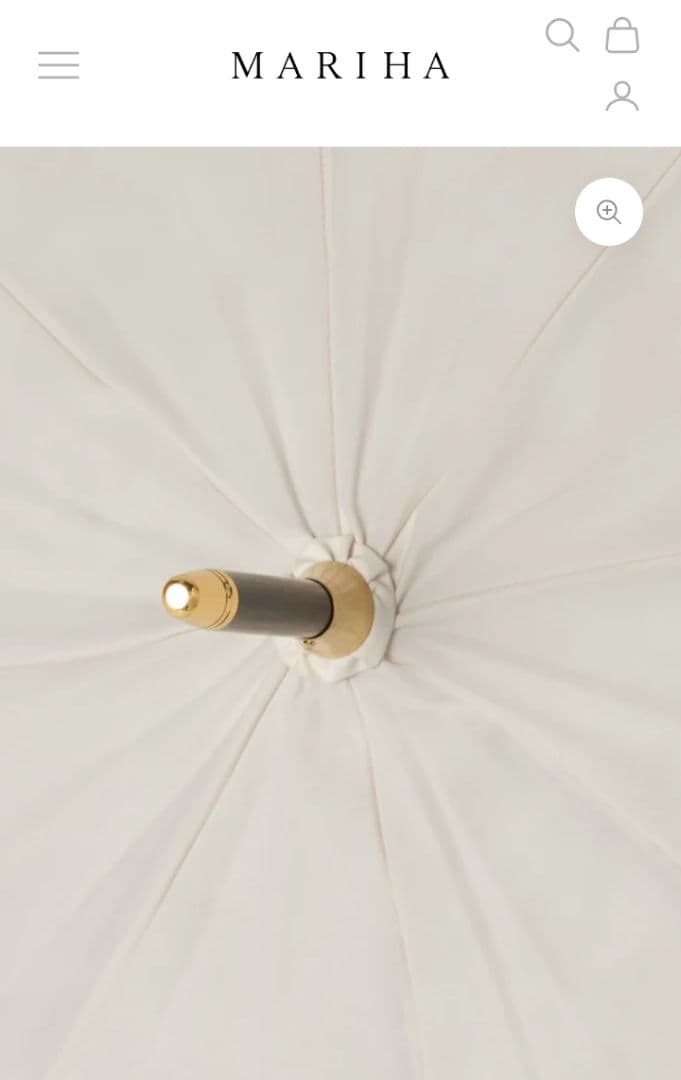 MARIHA 花柄 晴雨兼用長傘