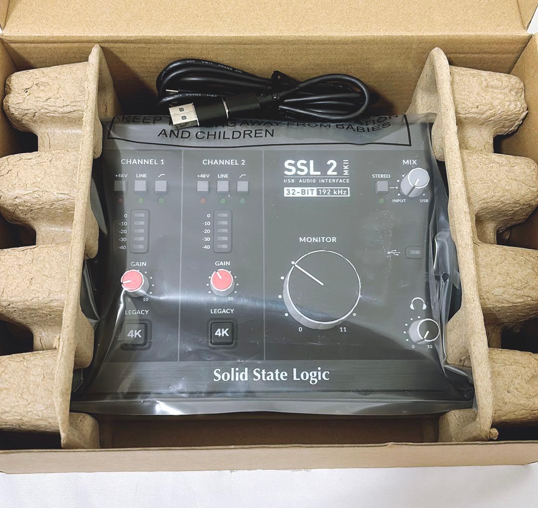 【美品】Solid State Logic SSL2 mk2
