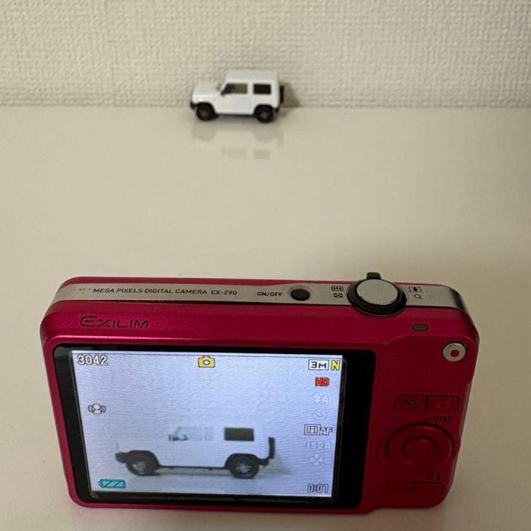 【美品・動作確認済】CASIO EXILIM EX-Z90 ピンク 12.1MP