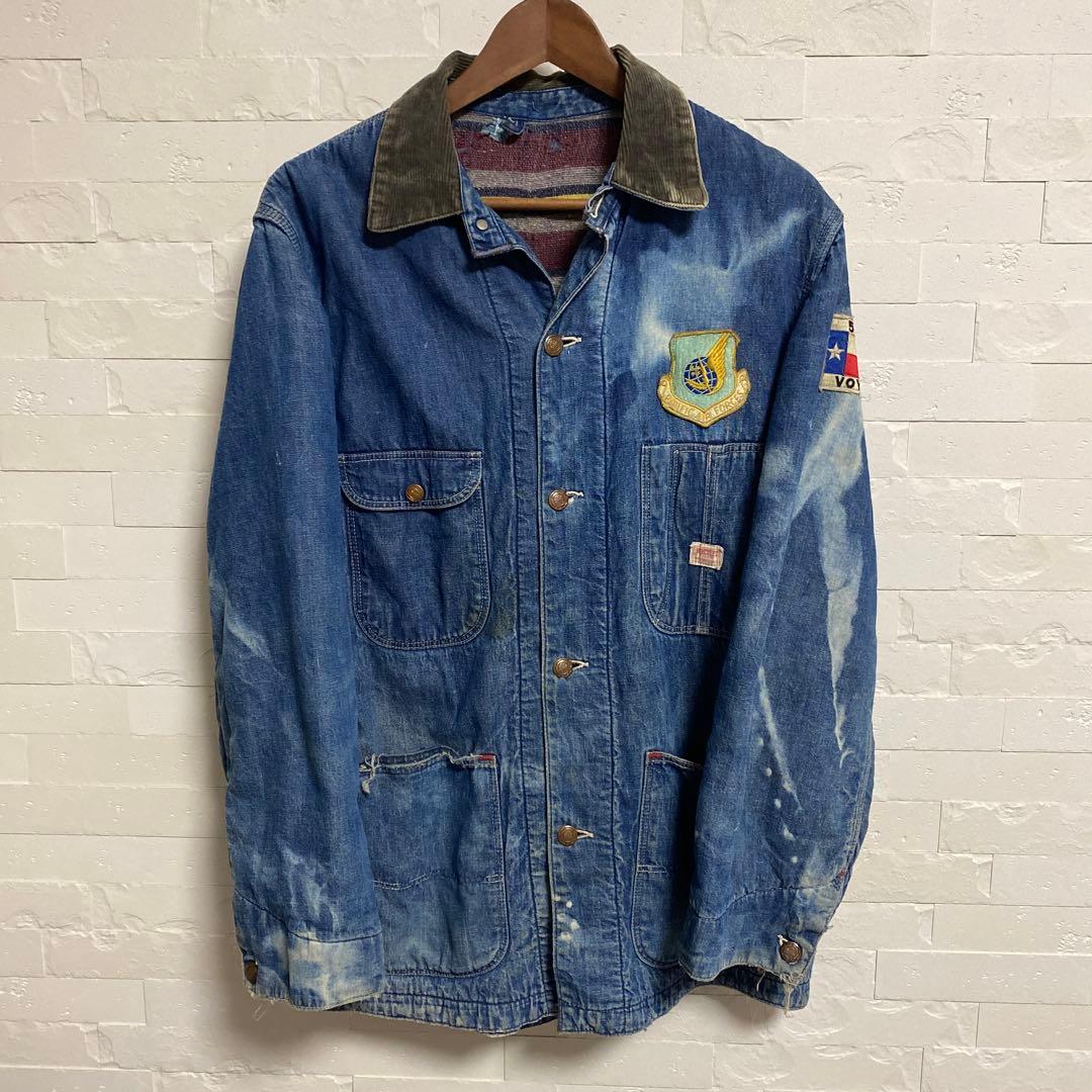 HERCULES カバーオール　50s 60s カスタム　ヘラスレス　デニム