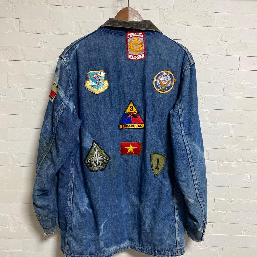 HERCULES カバーオール　50s 60s カスタム　ヘラスレス　デニム