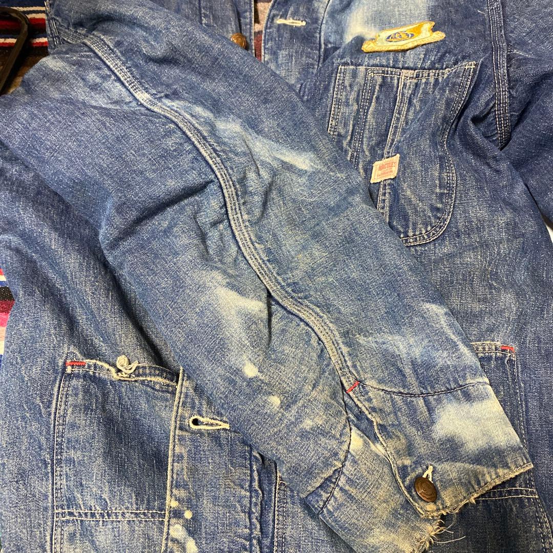 HERCULES カバーオール　50s 60s カスタム　ヘラスレス　デニム