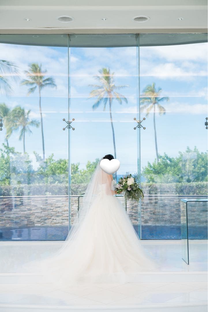 ヴェラ・ウォン　バレリーナ　size4 ベール付き